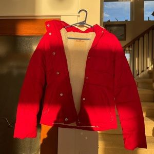 Sherpa Puffer Jacket